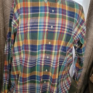 Long sleeve button down Polo Shirt